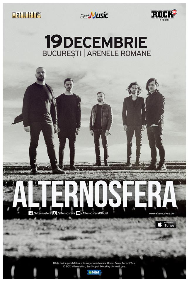 Concertul Alternosfera se muta pe 19 decembrie la Arenele Romane